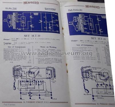 SET HT10; Heayberd, London (ID = 1826488) Power-S