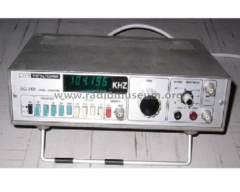 Signalgenerator SG801; HEB Rudolf Herzog (ID = 1327339) Equipment