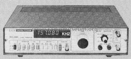 Signalgenerator SG801; HEB Rudolf Herzog (ID = 430571) Ausrüstung