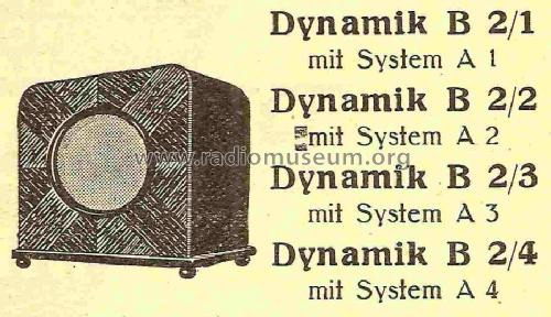 Dynamik - Gehäuselautsprecher B2/3; Hegra, Hekra, Marke, (ID = 824096) Parleur