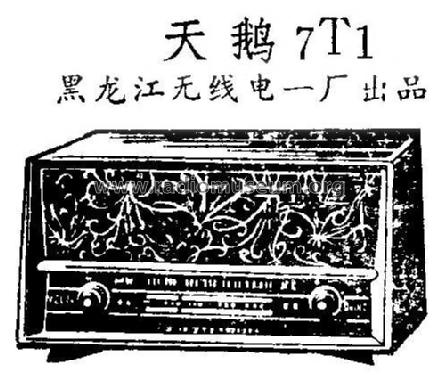 Tian'e 天鹅 7T1; Heilongjiang No.1 黑... (ID = 814872) Radio