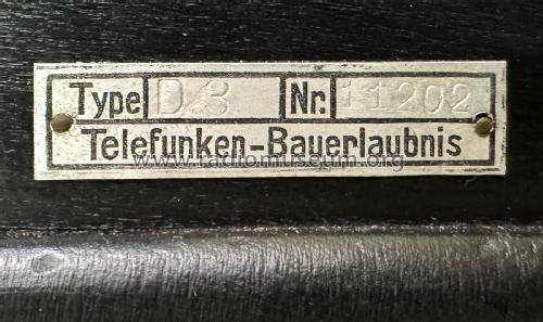 Fernempfänger D3; Heimfunk GmbH, (ID = 3083164) Radio