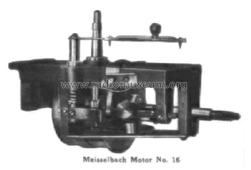 Meisselbach Phonograph Motor No. 16; General Phonograph (ID = 2695508) Misc