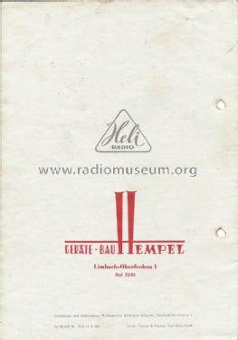 Admiral 8/11; Heli Gerätebau, (ID = 1915171) Radio