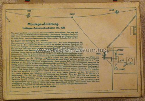 Antennenbaukasten Nr. 108; Heliogen, Hermann (ID = 1549044) Antenna