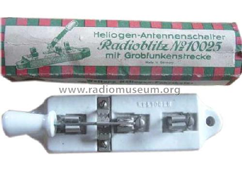 Antennenschalter Radioblitz 10025 P; Heliogen, Hermann (ID = 385254) Radio part