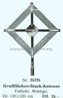 Dipol-Außenantenne 25725; Heliogen, Hermann (ID = 1824632) Antenna