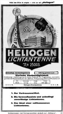 Lichtantenne 25003; Heliogen, Hermann (ID = 1321417) Antenna