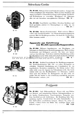 Spezialpatrone für HF-Heilapparate ; Heliogen, Hermann (ID = 1993295) Misc