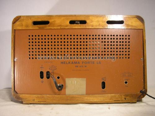 HR-LS Forte 875W; Helkama-Radio Oy; (ID = 1372995) Radio