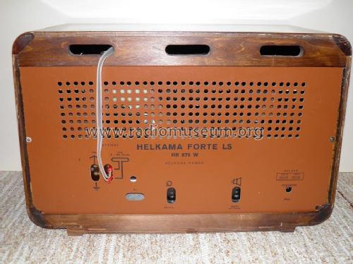 HR-LS Forte 875W; Helkama-Radio Oy; (ID = 2019762) Radio