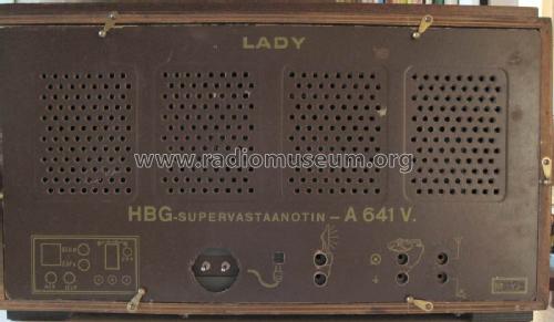 Lady A-641-V; Hellberg, Helsinki (ID = 671722) Radio