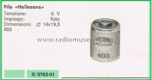 Battery 403; Hellesens Enke & V. (ID = 3119753) Power-S