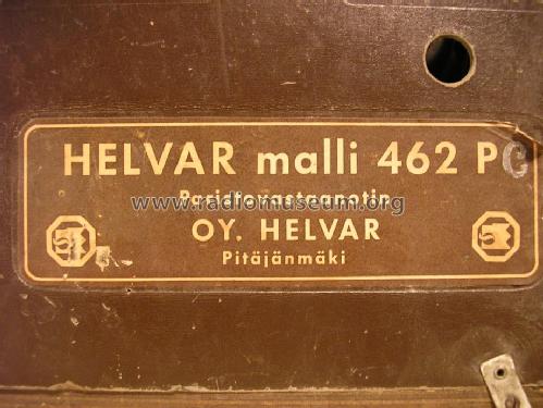 462PC; Oy Helvar; Helsinki (ID = 1361427) Radio