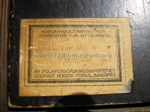 565Wh; Oy Helvar; Helsinki (ID = 1958418) Radio