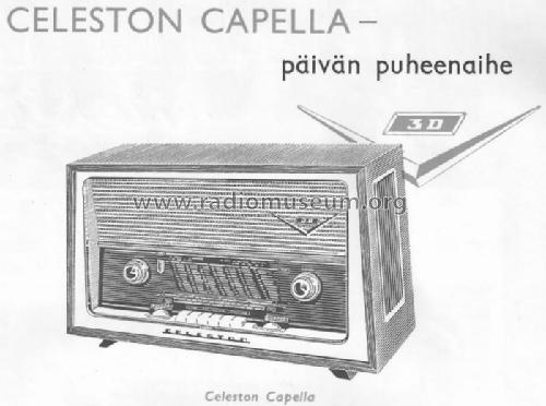 Celeston Capella ; Oy Helvar; Helsinki (ID = 1135908) Radio