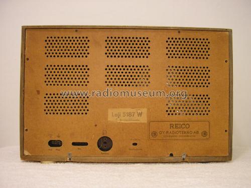 Reico 5187 W; Oy Helvar; Helsinki (ID = 2058271) Radio