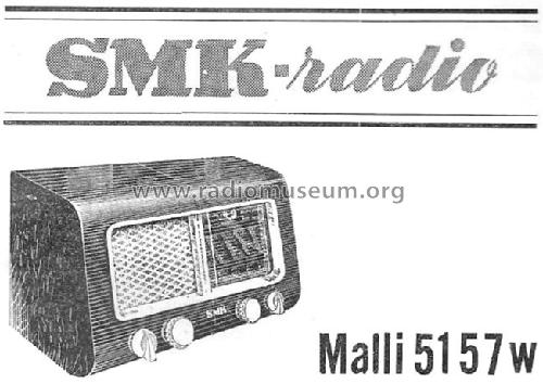 SMK5157W; Oy Helvar; Helsinki (ID = 1167265) Radio