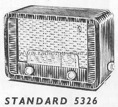 Standard 5326; Oy Helvar; Helsinki (ID = 1141746) Radio