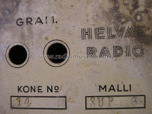 Super 6V ; Oy Helvar; Helsinki (ID = 2052552) Radio