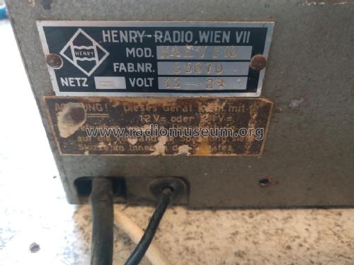 HAEV 110; Henry, Kapt. (ID = 2664111) Car Radio