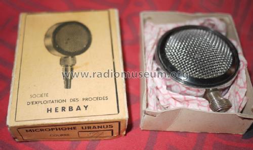 Crystal microphone Uranus; Herbay, Herbay- (ID = 1843028) Microphone/PU