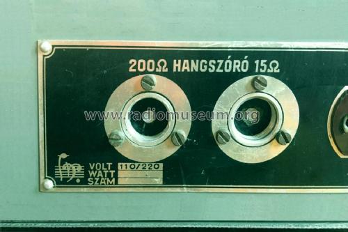 Audio Amplifier 7 tubes; Herczegh Rádió; (ID = 2906838) Ampl/Mixer