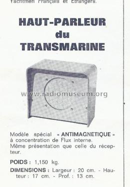 Transmarine Haut-Parleur; Herfort; Paris (ID = 2845237) Parleur