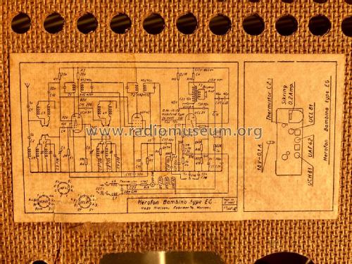 Bambino EG; Herofon Herophon, (ID = 2830163) Radio