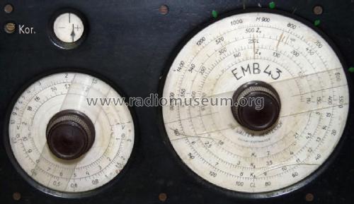 Empfängermeßbrücke EMB-43; Herterich, Ing. (ID = 1925022) Equipment