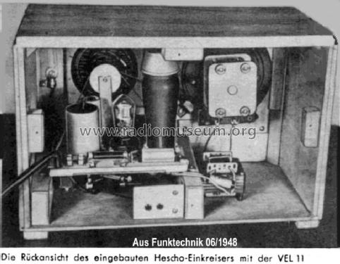 Einkreiser Keramik-Chassis ; Hescho - Keramische (ID = 387742) Radio