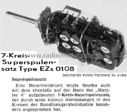 Superspulensatz EZs0108; Hescho - Keramische (ID = 1041674) mod-past25