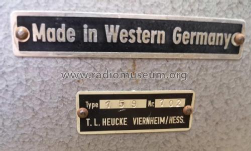 Wobbel-Messender 159; Heucke, W., Techn. (ID = 2287975) Equipment