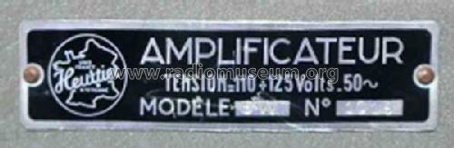 Amplifcateur 5W; Heurtier et Cie; (ID = 2132072) Ampl/Mixer