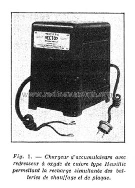Rectox chargeur d'accumulateurs ; Hewittic; Suresnes (ID = 1861351) Power-S