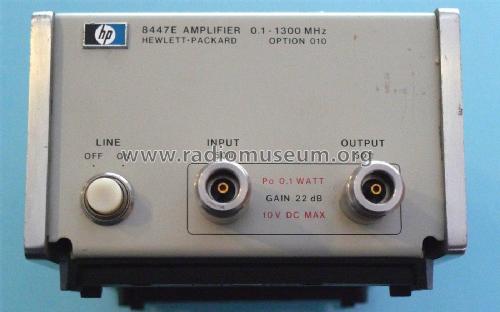 Amplifier 0.1-1300 MHz 8447E RF-Ampl. Hewlett-Packard, HP