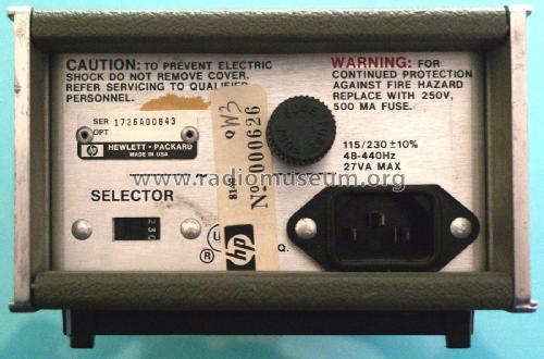 Amplifier 0.1-1300 MHz 8447E; Hewlett-Packard, HP; (ID = 2233854) Ampl. RF