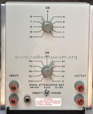 Attenuator Set 350D; Hewlett-Packard, HP; (ID = 1623720) Ausrüstung