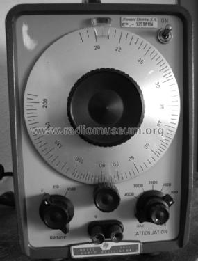 Audio Oscillator 201C; Hewlett-Packard, HP; (ID = 1675166) Equipment