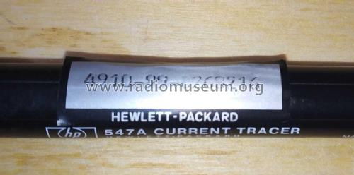 Current Tracer 547A; Hewlett-Packard, HP; (ID = 2965500) Equipment