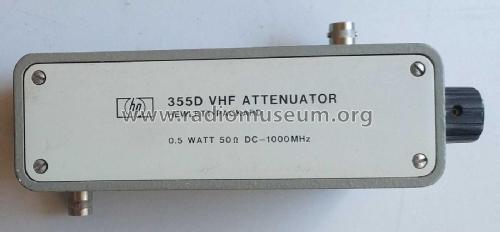 VHF Attenuator 355D; Hewlett-Packard, HP; (ID = 2961558) Equipment