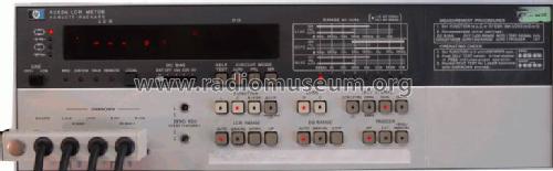 LCR Meter 4262A; Hewlett-Packard, HP; (ID = 485541) Equipment