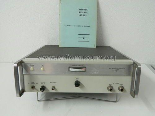 Microwave Amplifier 491C; Hewlett-Packard, HP; (ID = 1507765) Ampl. HF