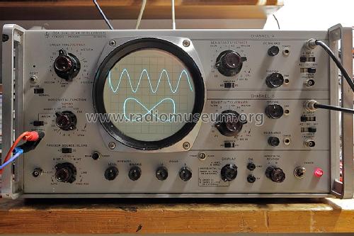 Oscilloscope 132A; Hewlett-Packard, HP; (ID = 1326594) Ausrüstung