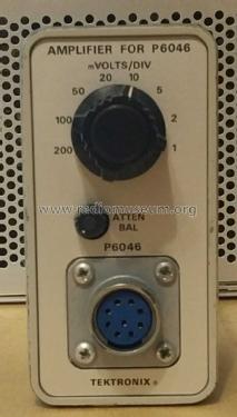 100 MHz Differential Probe and Amplifier P6046, 015-0106-00; Tektronix; Portland, (ID = 2960726) Equipment