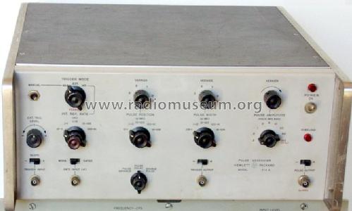 Pulse Generator 214A; Hewlett-Packard, HP; (ID = 1137982) Equipment