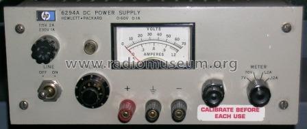 Regulated DC Power Supply 6294A; Hewlett-Packard, HP; (ID = 877367) Equipment