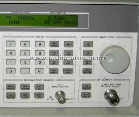 Signal Generator 8648A; Hewlett-Packard, HP; (ID = 1509945) Ausrüstung