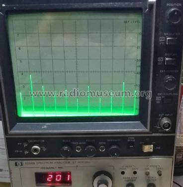 Spectrum Analyzer HP8558B; Hewlett-Packard, HP; (ID = 2690099) Ausrüstung