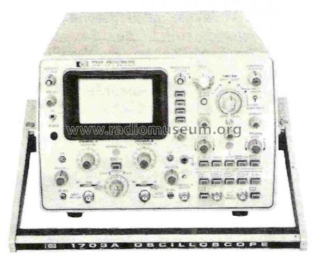 Storage Oscilloscope 1703-A; Hewlett-Packard, HP; (ID = 1043131) Equipment